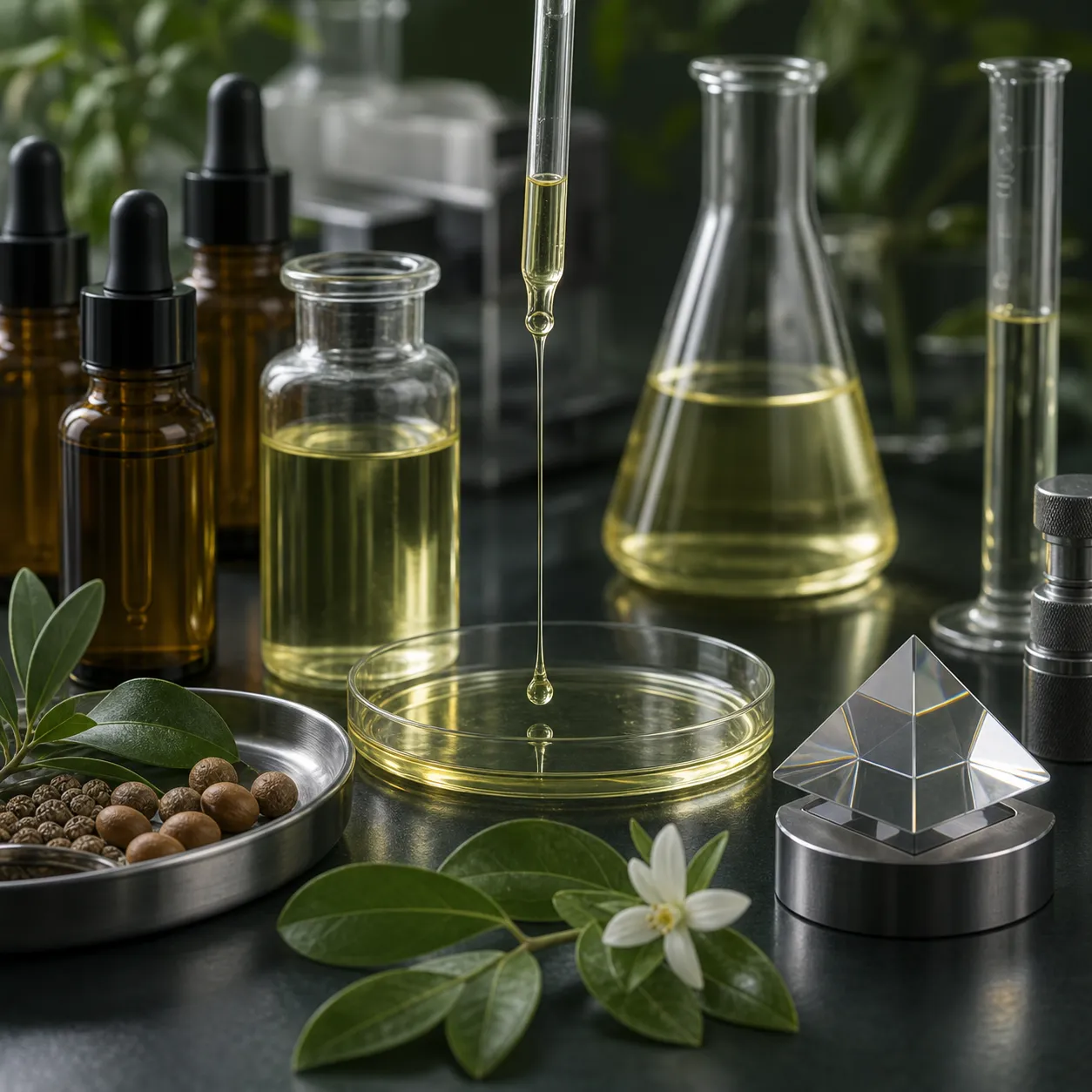 Essential & Carrier Oils chemical category