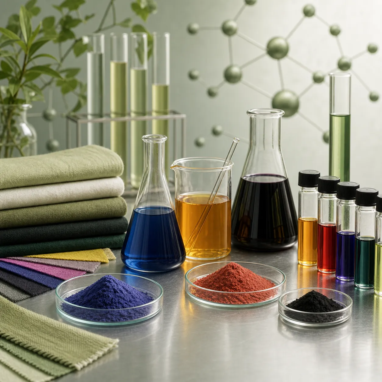 Textiles & Dyes chemical collection